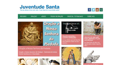 Desktop Screenshot of juventudesanta.com